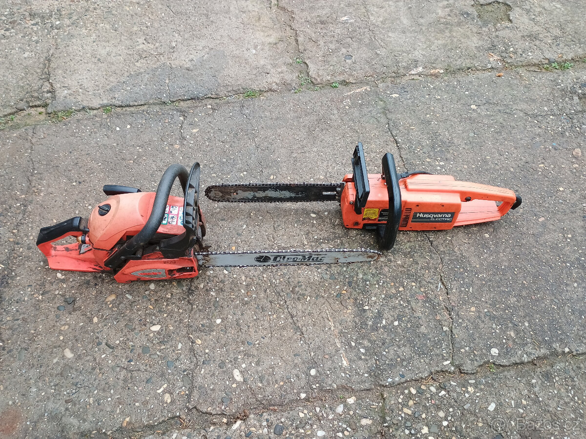 husqvarna electric + Hecht 939