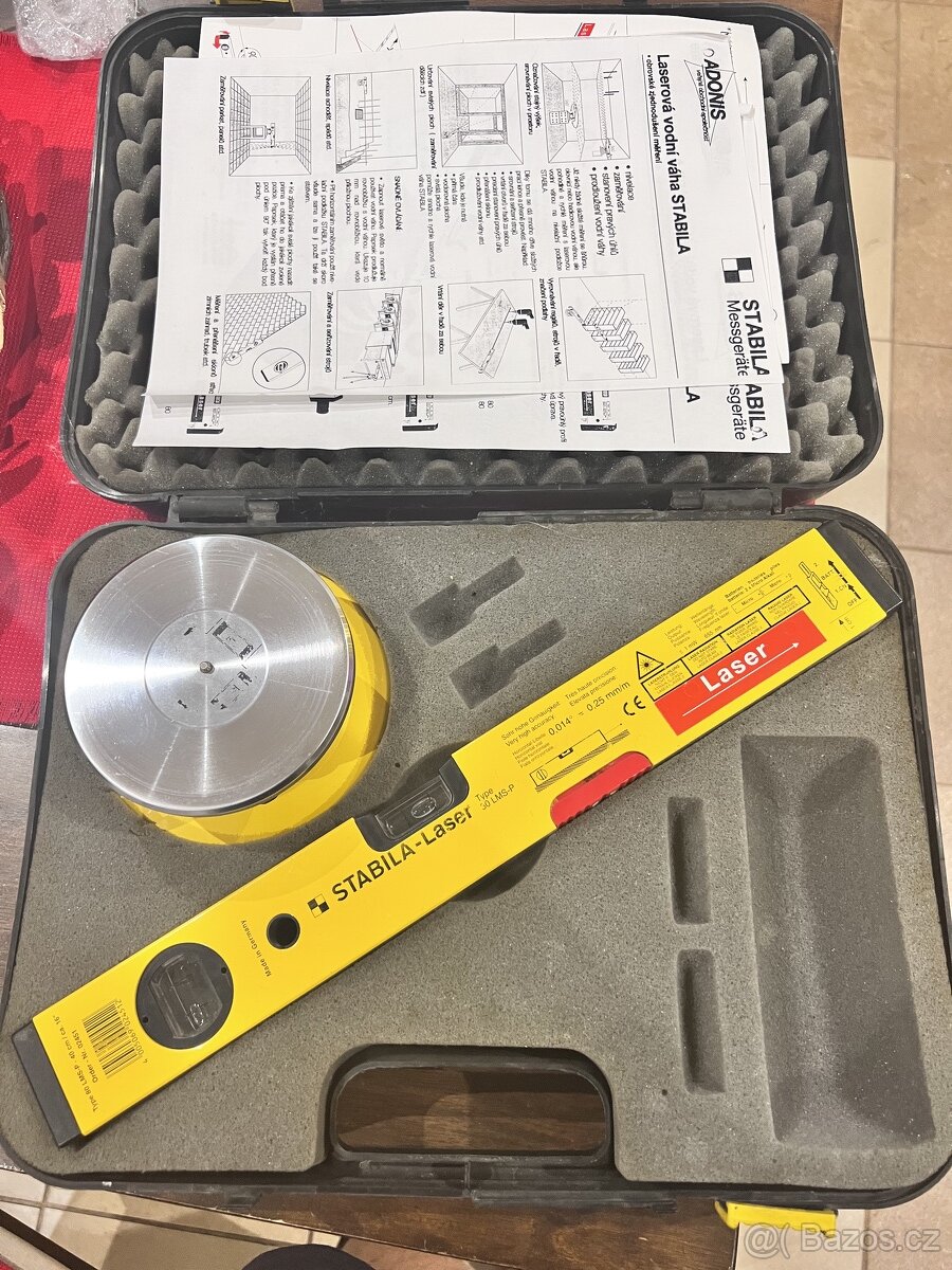 Laser set Stabila type : 80 LMs-P 40cm nr. 02451
