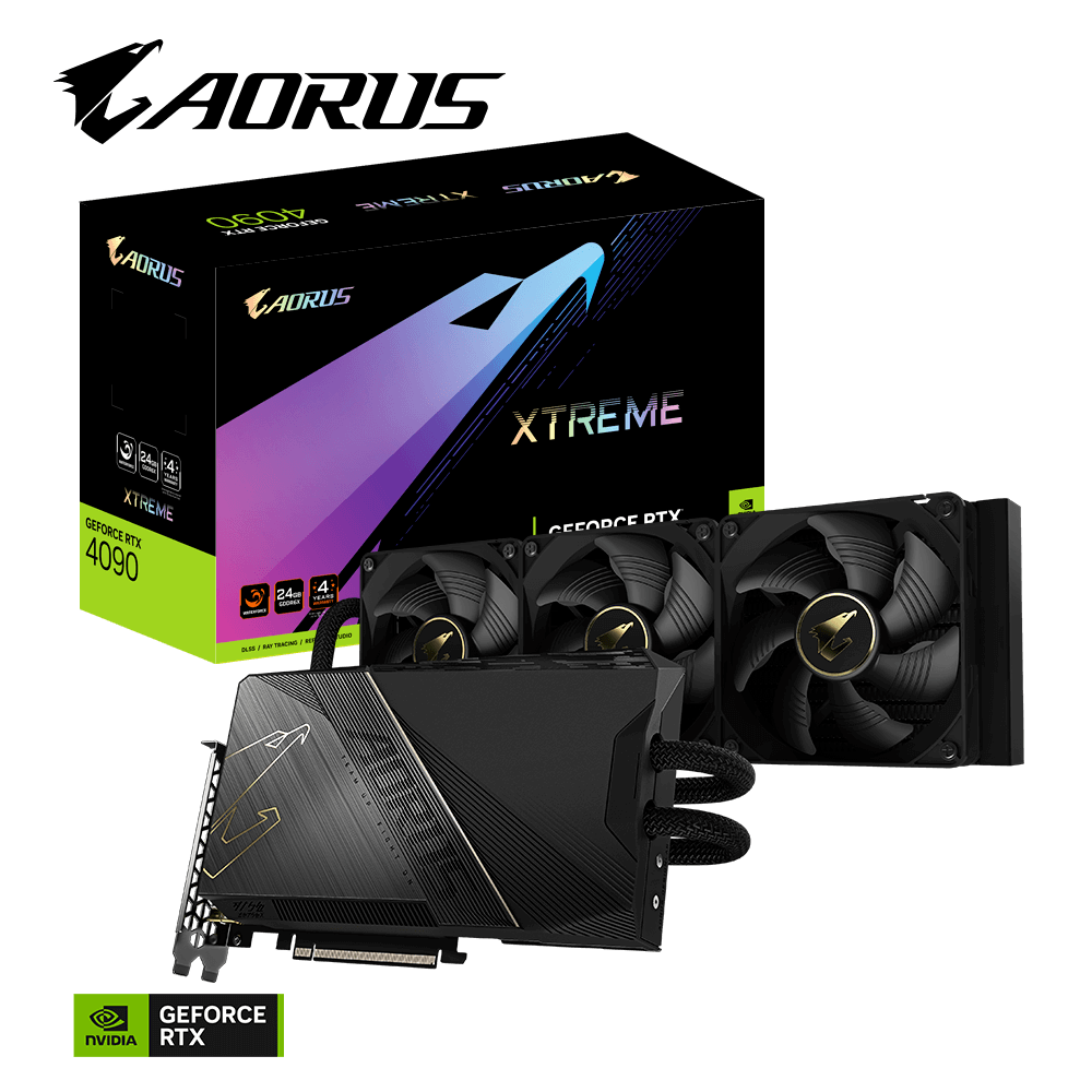 GeForce RTX 4090 XTREME WATERFORCE 24GB - záruka 6/2027
