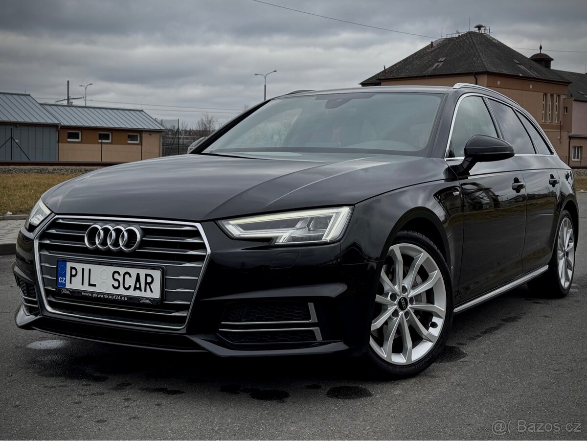 AUDI A4 B9 - 3x S-Line 2016 2.0 TDi 140kw S-tronic LED VIRT.