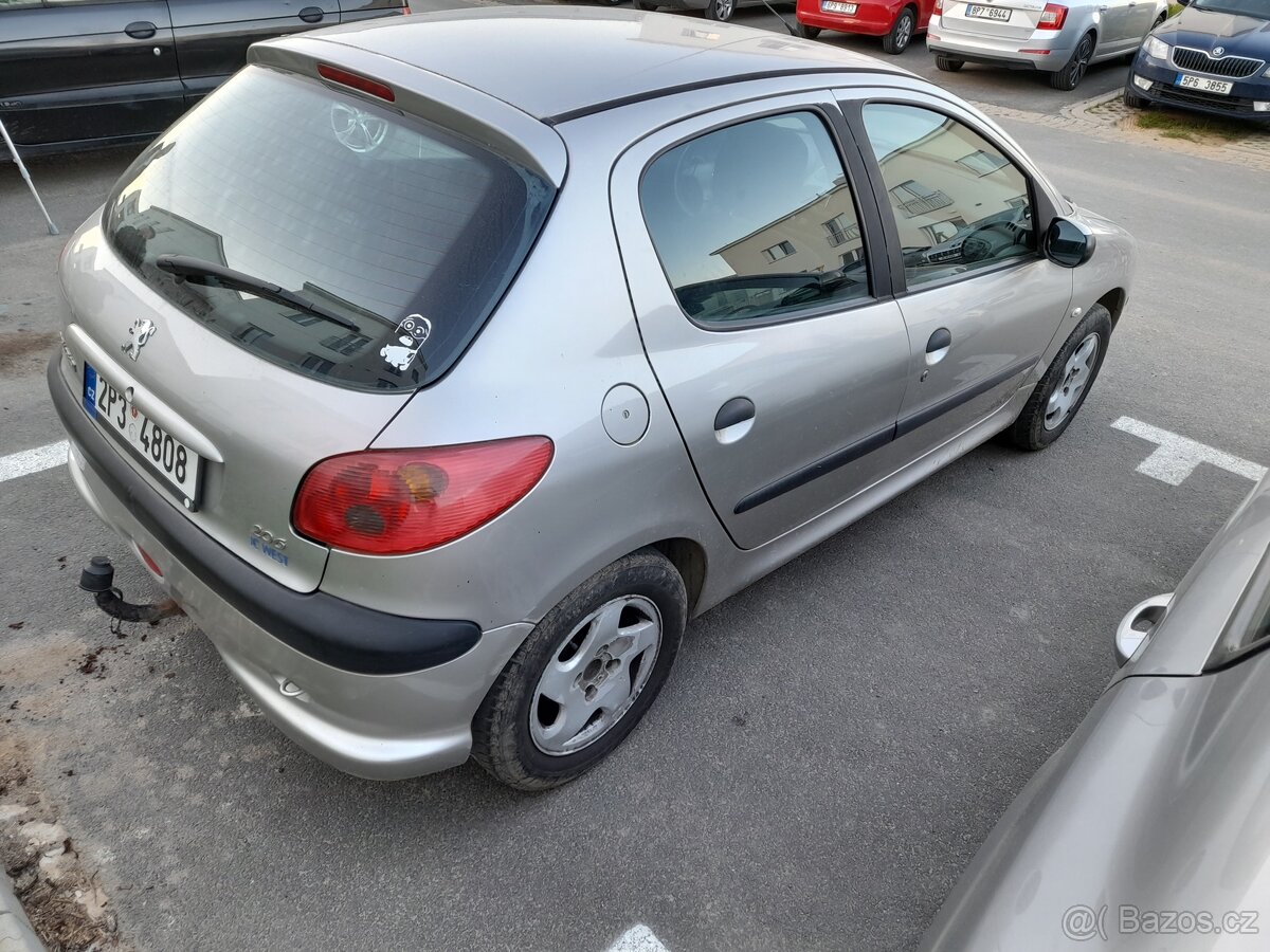 Dveře na Peugeot 206