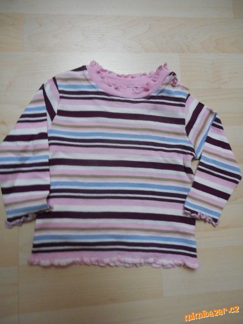 pruhované triko RESERVED TOP STAV