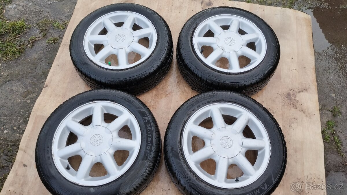 Alu kola Vw golf mk3 158/55 r14 letní 7,5 mm
