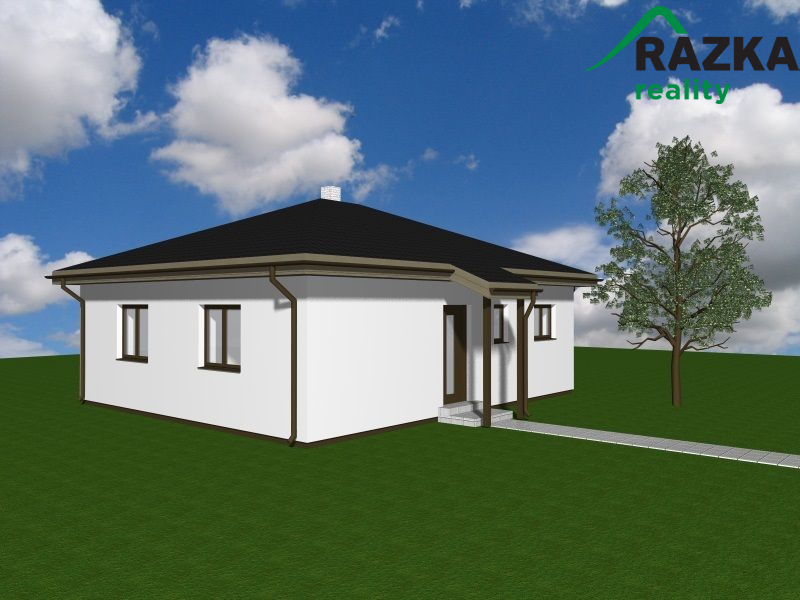 Novostavba bungalovu 4+KK (72 m2) Tachov