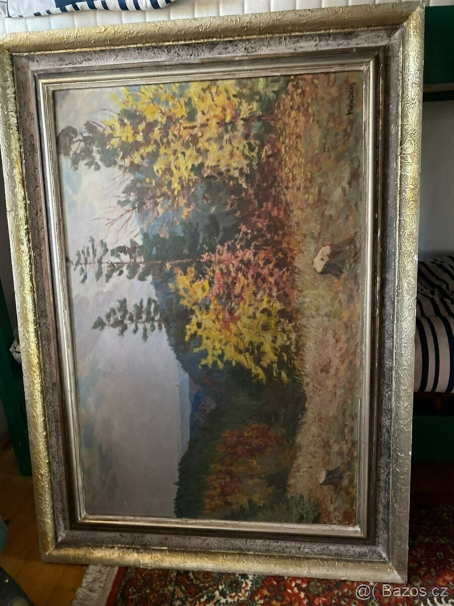 Velký obraz Hohaus 110x80cm