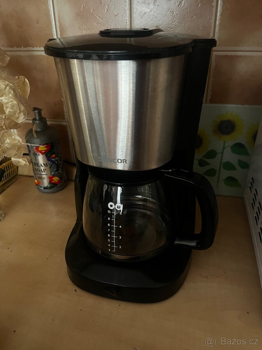 Překapávací kávovar sencor