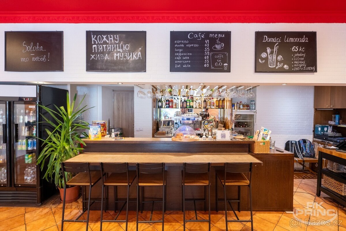 Pronájem restaurace 171 m² J.Masaryka, Praha 2, Vynohrady