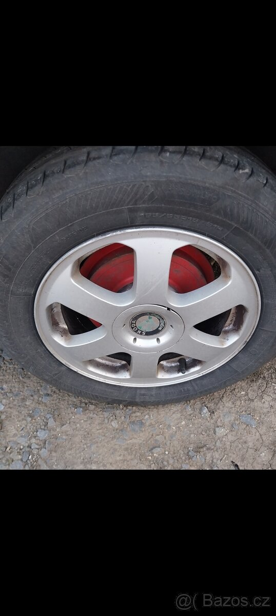Originální Alu Kola Škoda Octavia I R15 5x100 195/65/15