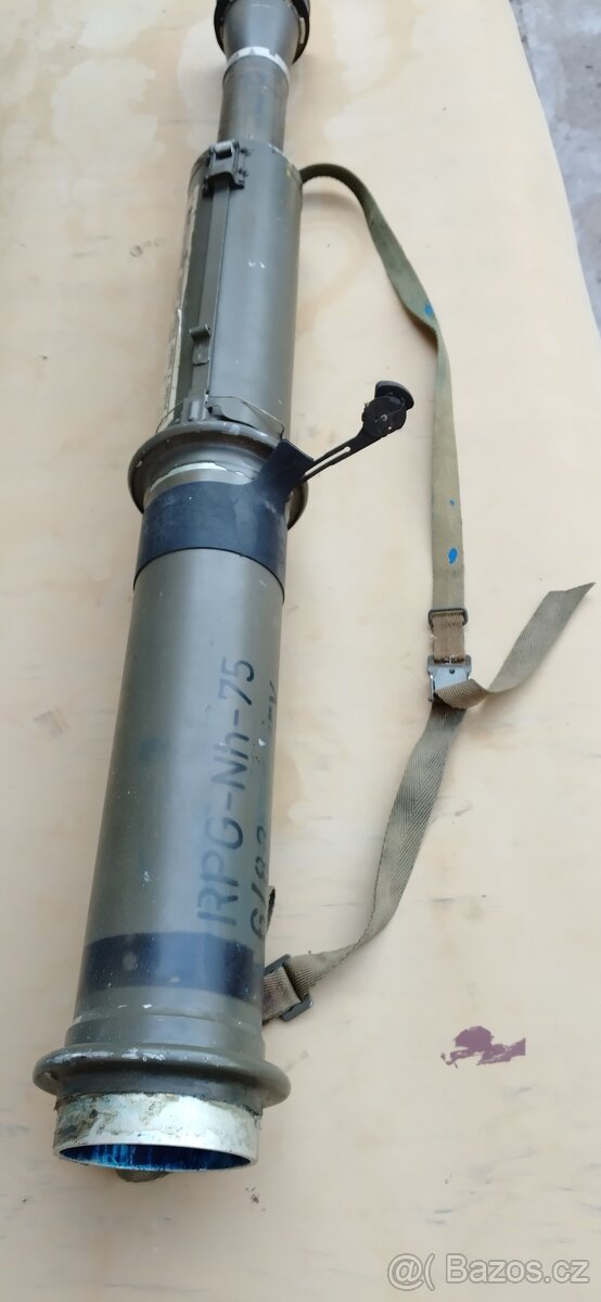 Vojenské ČSLA delaborovane RPG 75