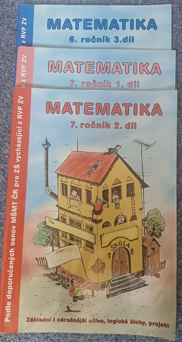Matematika 6 a 7 pracovní listy