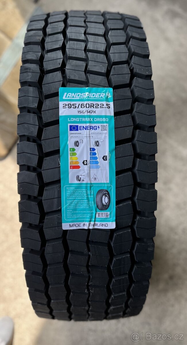 295/60 R22,5 prémiová Thajská nákladní pneu
