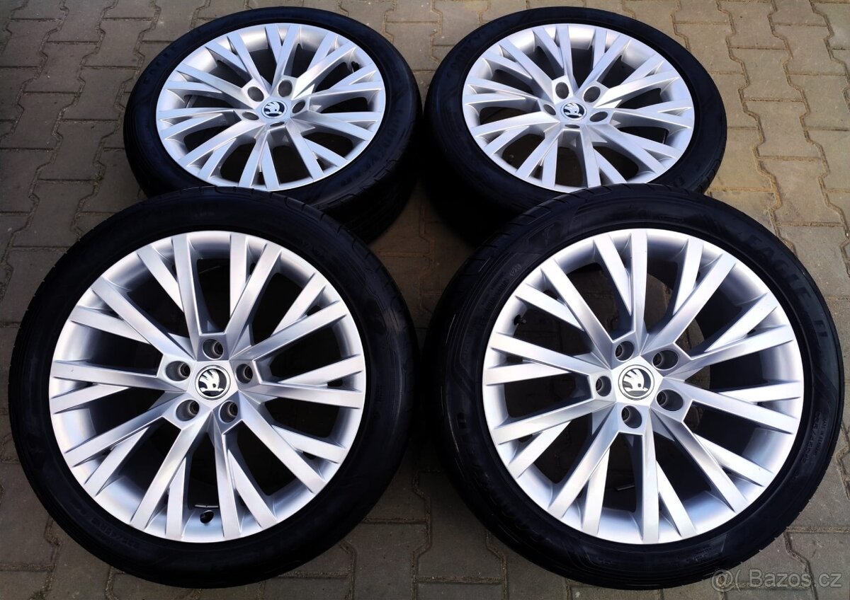 Disky originální Škoda Superb III 5x112 R18 Antares