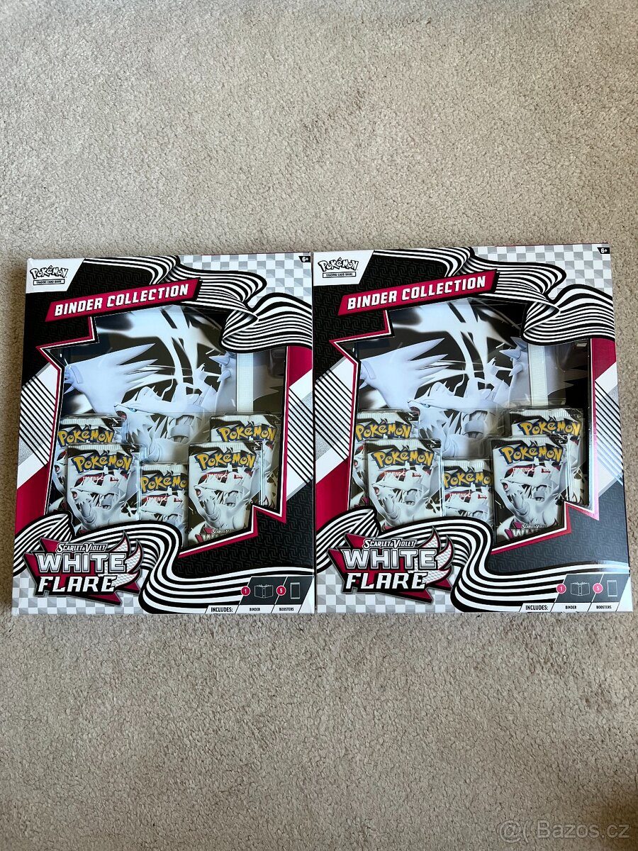 Pokémon TCG - White Flare Binder collection