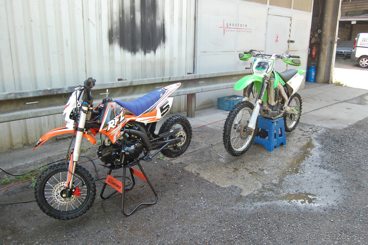 RFZ 125 + Kawasaki kx250f