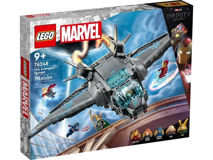 LEGO 76248 Stíhačka Avengers Quinjet (NOVÉ)