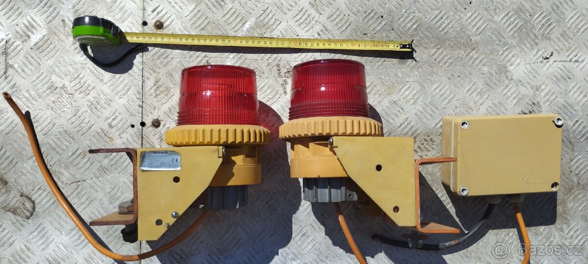 Poziční světlo - návěstidlo na komín stožár