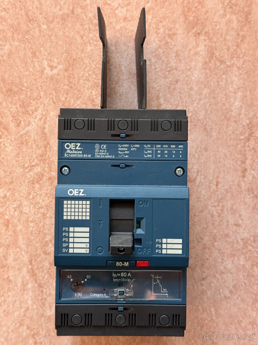 Jistič OEZ MODEION BC160NT305-80-M Více kusů k dispozici