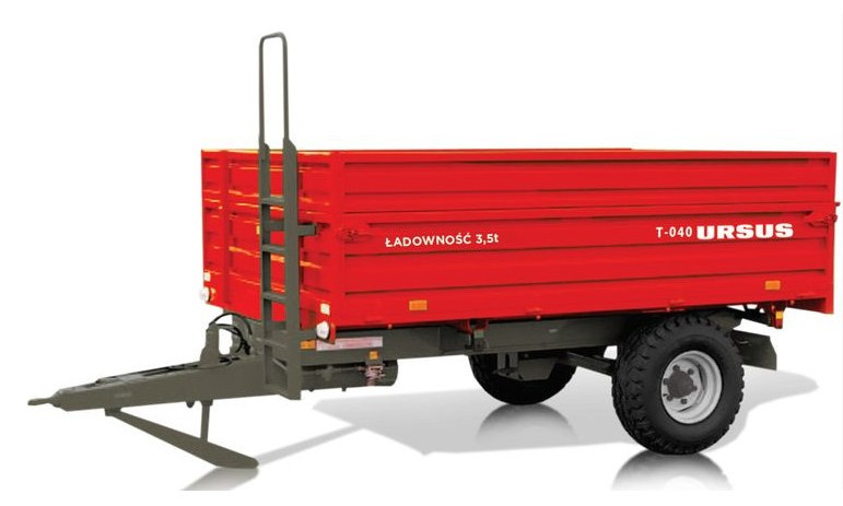 URSUS Přívěs (jednoosý), třístranný sklápěcí, nosnost 3,5 t