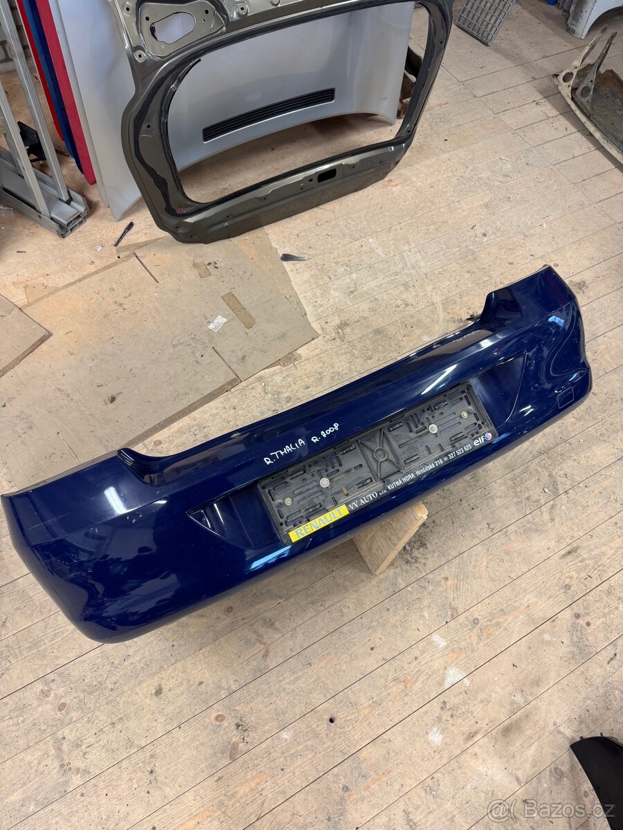 Renault Thalia 2008, zadní nárazník