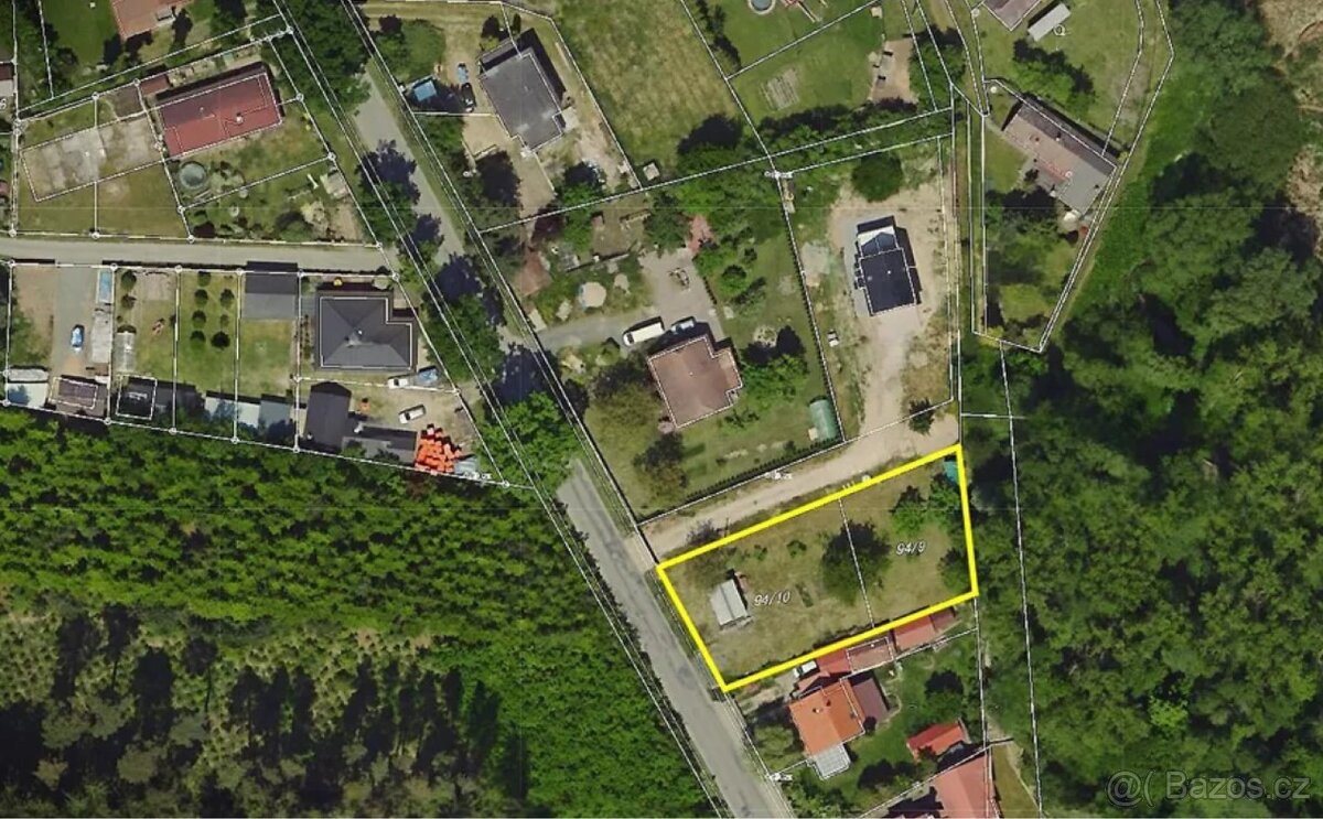 Klidná lokalita, připraveno ke stavbě