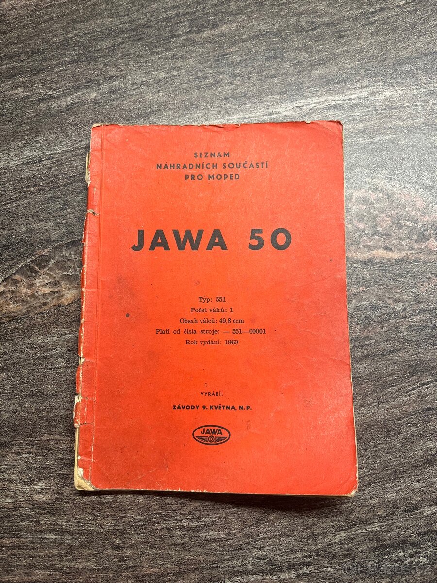 Katalog Jawa 50 typ 551