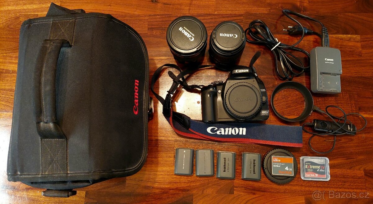 Fotoaparát Canon + příslušenství