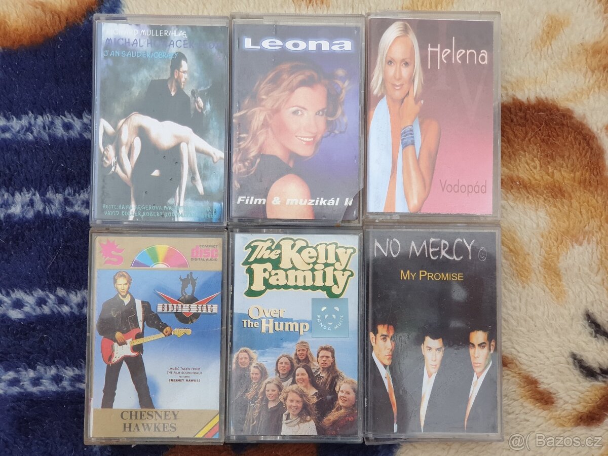 Prodám kazety MC- Disco, pop