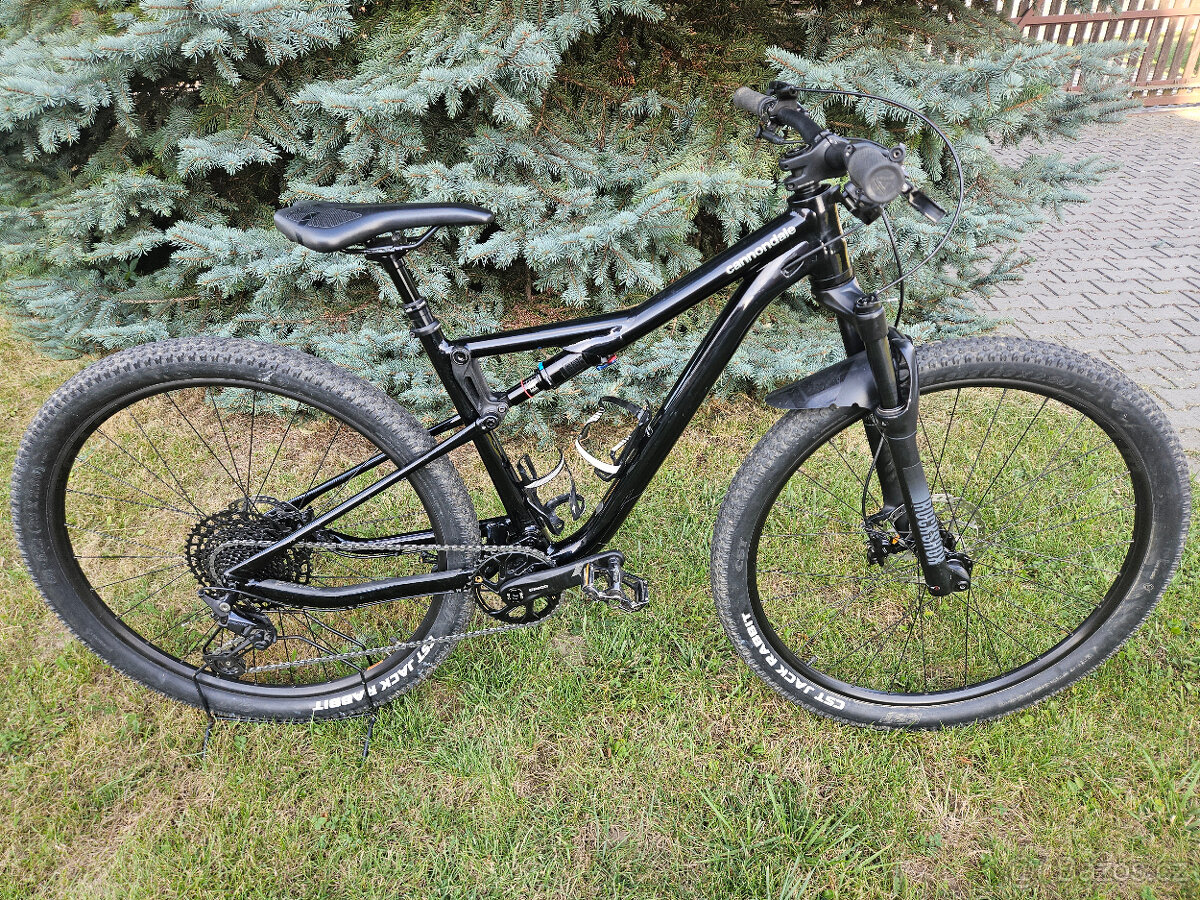 29" celoodpružené horské hliníkové kolo CANNONDALE, rám M