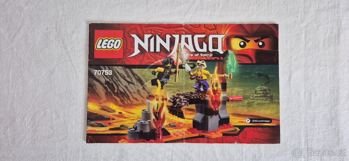 LEGO Ninjago 70753 Lávové vodopády