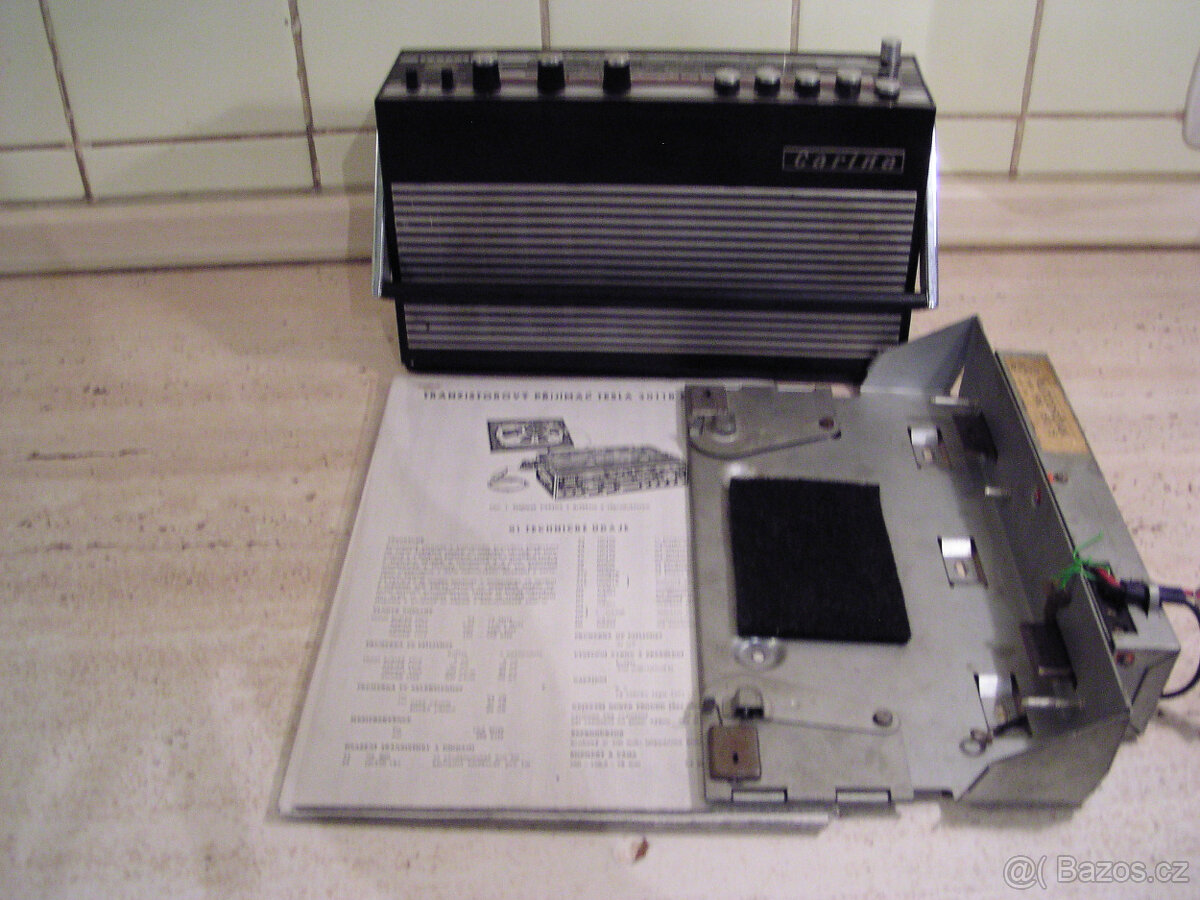 Radiopřijímač CARINA