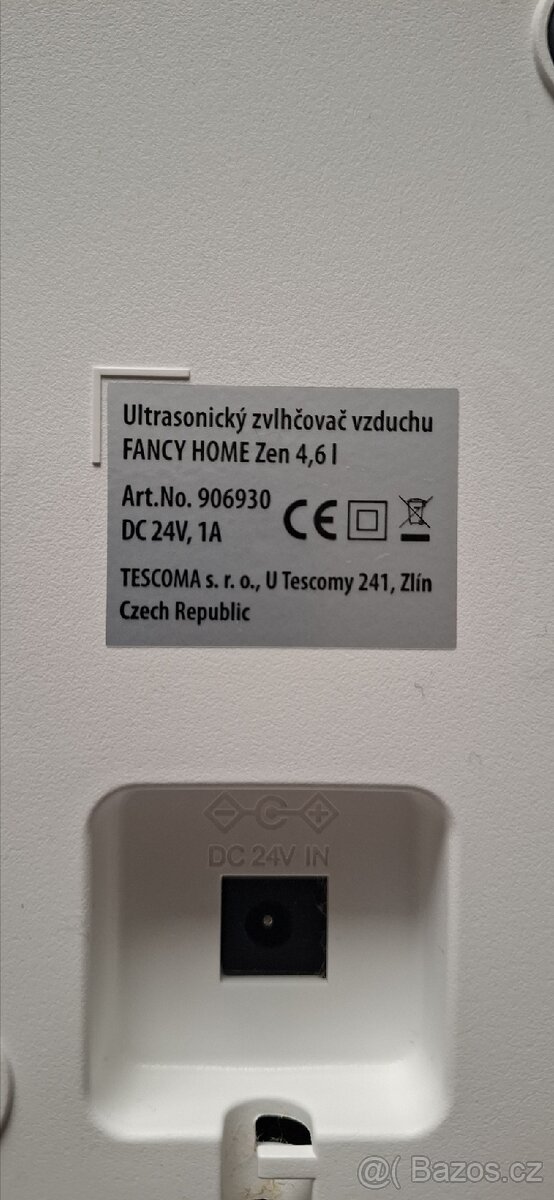 Ultrasonický zvlhčovač vzduchu FANCY HOME Zen 4,6 l