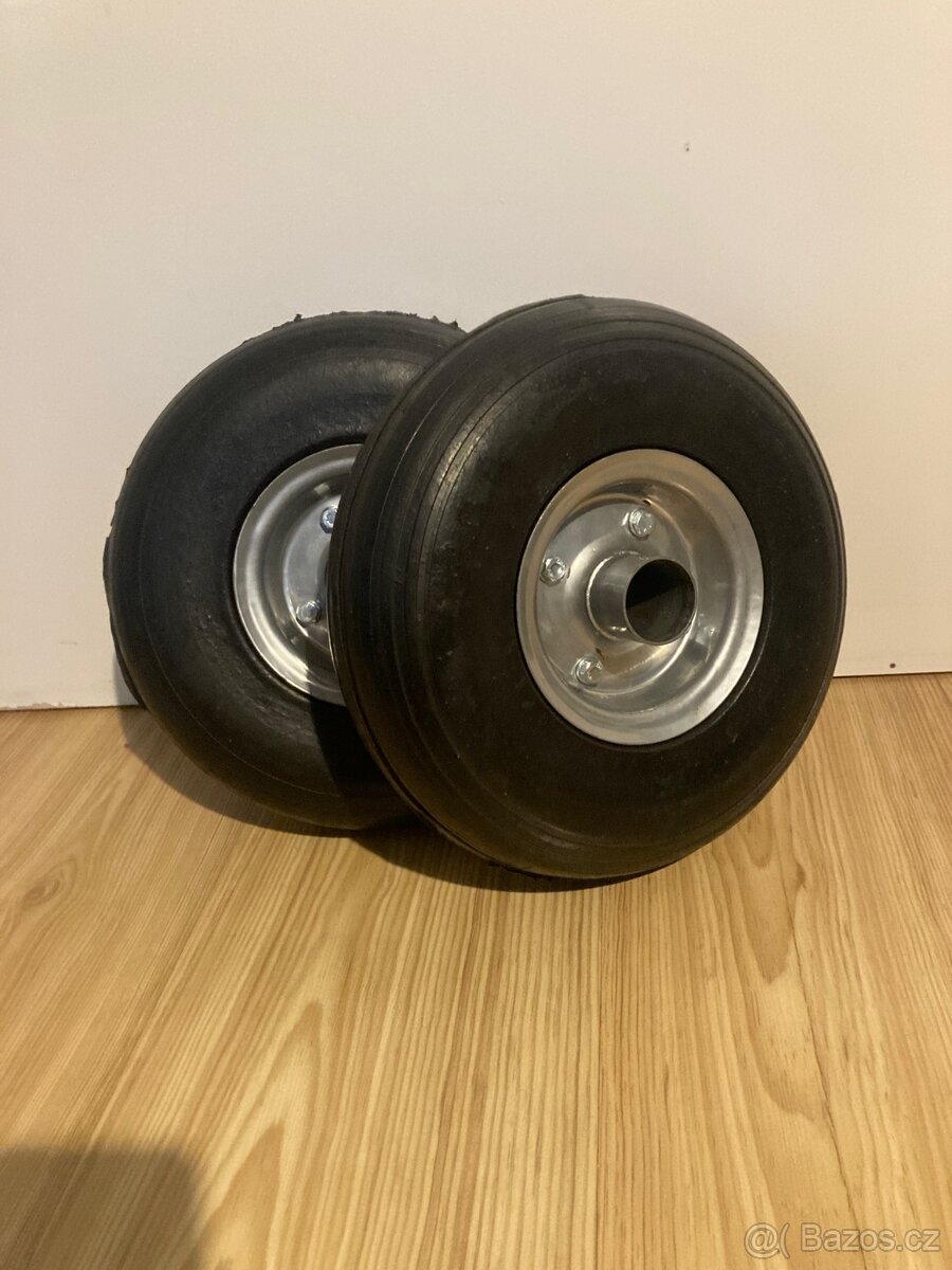 kolečka 3,00-4 plechová