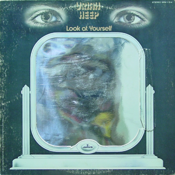 LP URIAH HEEP-Look Yourself   1971 US Mercury