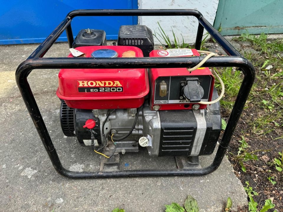Elektrocentrála Honda - generátor