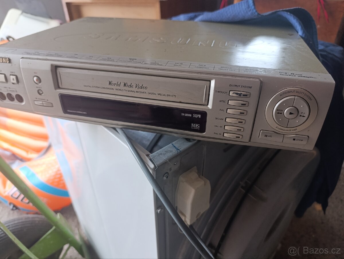 SAMSUNG SV-5000W HDMI Super VHS world multi