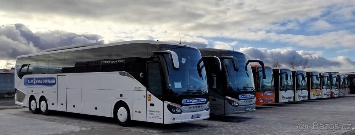 Přijmeme řidiče / ku zájezdového autobusu