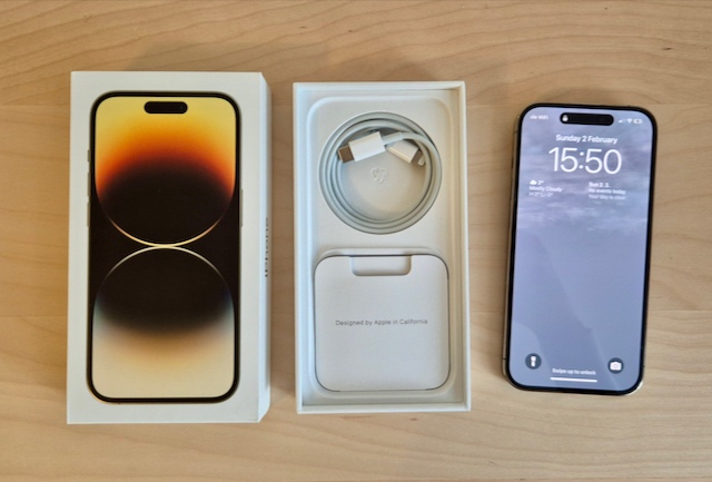 Apple iPhone 14 Pro 128GB gold – záruka do 08/25 ✅