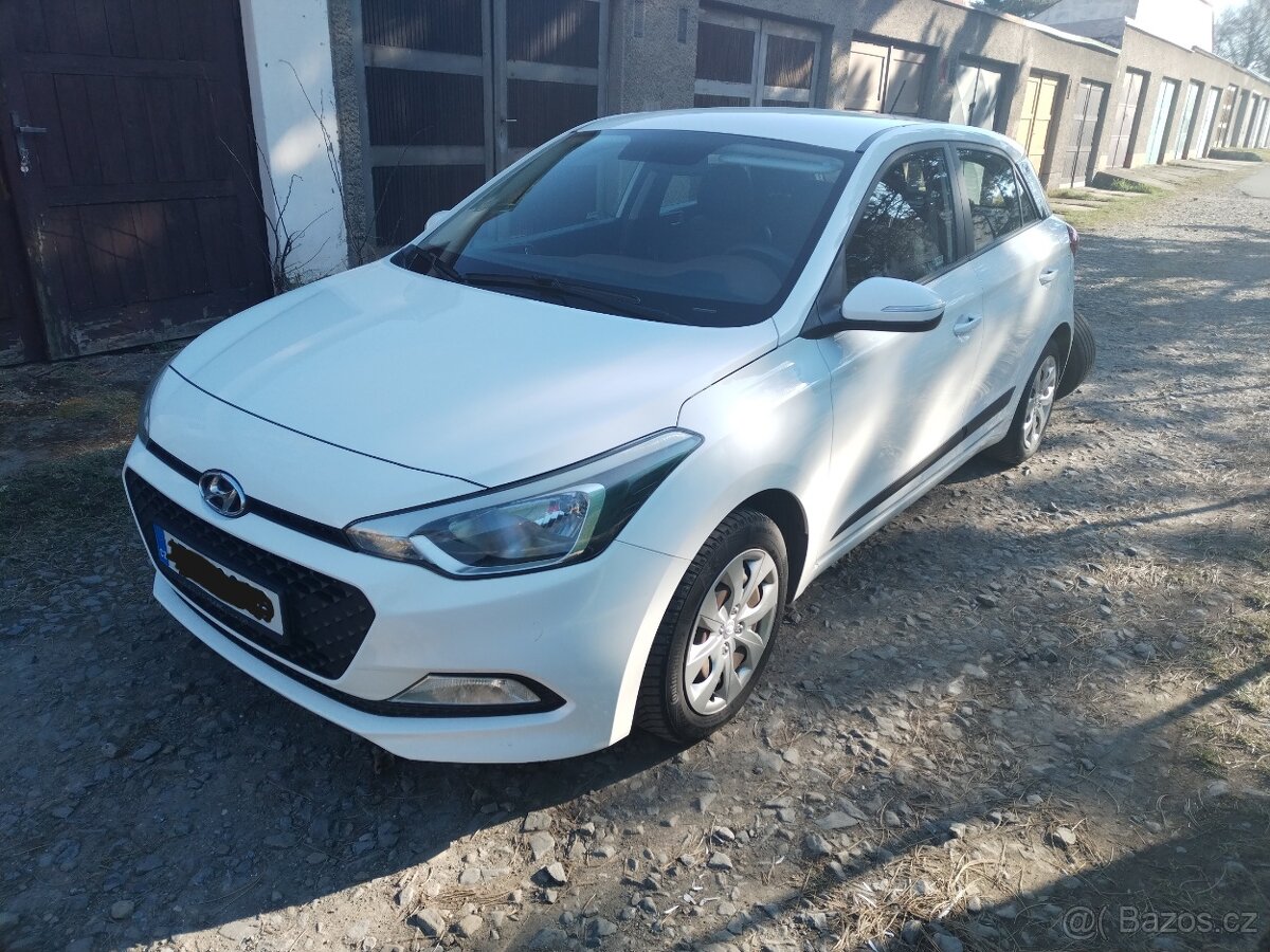 Hyundai i20 1.2 benzín 2015-Koup.ČR,1MAJITEL, CEBIE