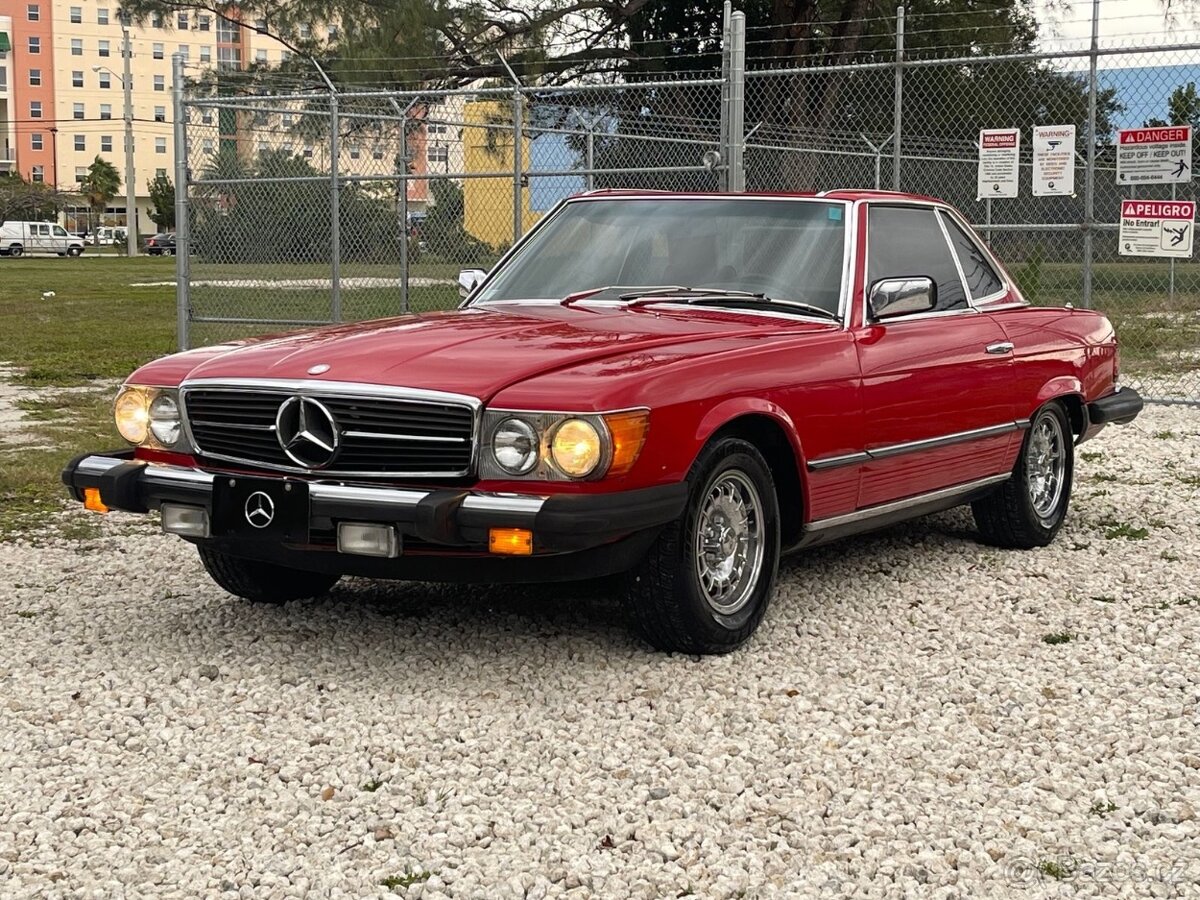 Mercedes Benz 450SL - na cestě z USA