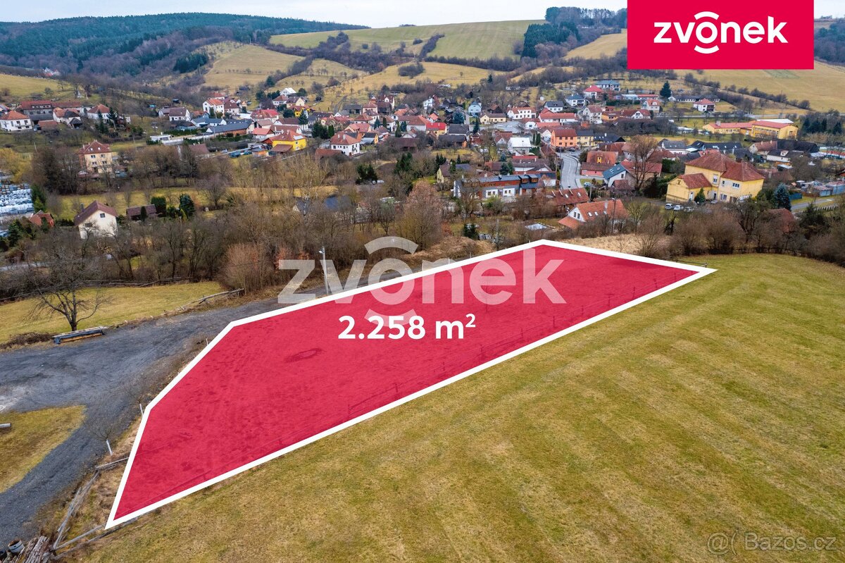 Stavební pozemek Ludkovice u Zlína, zajímavá investiční p...