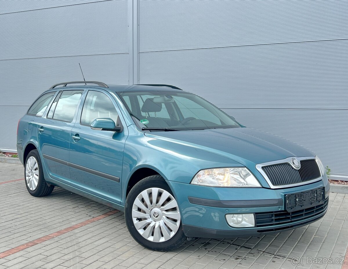 Škoda OCTAVIA II 1.9TDI BXE BEZ DPF,Senzory,Tažné,Tempomat