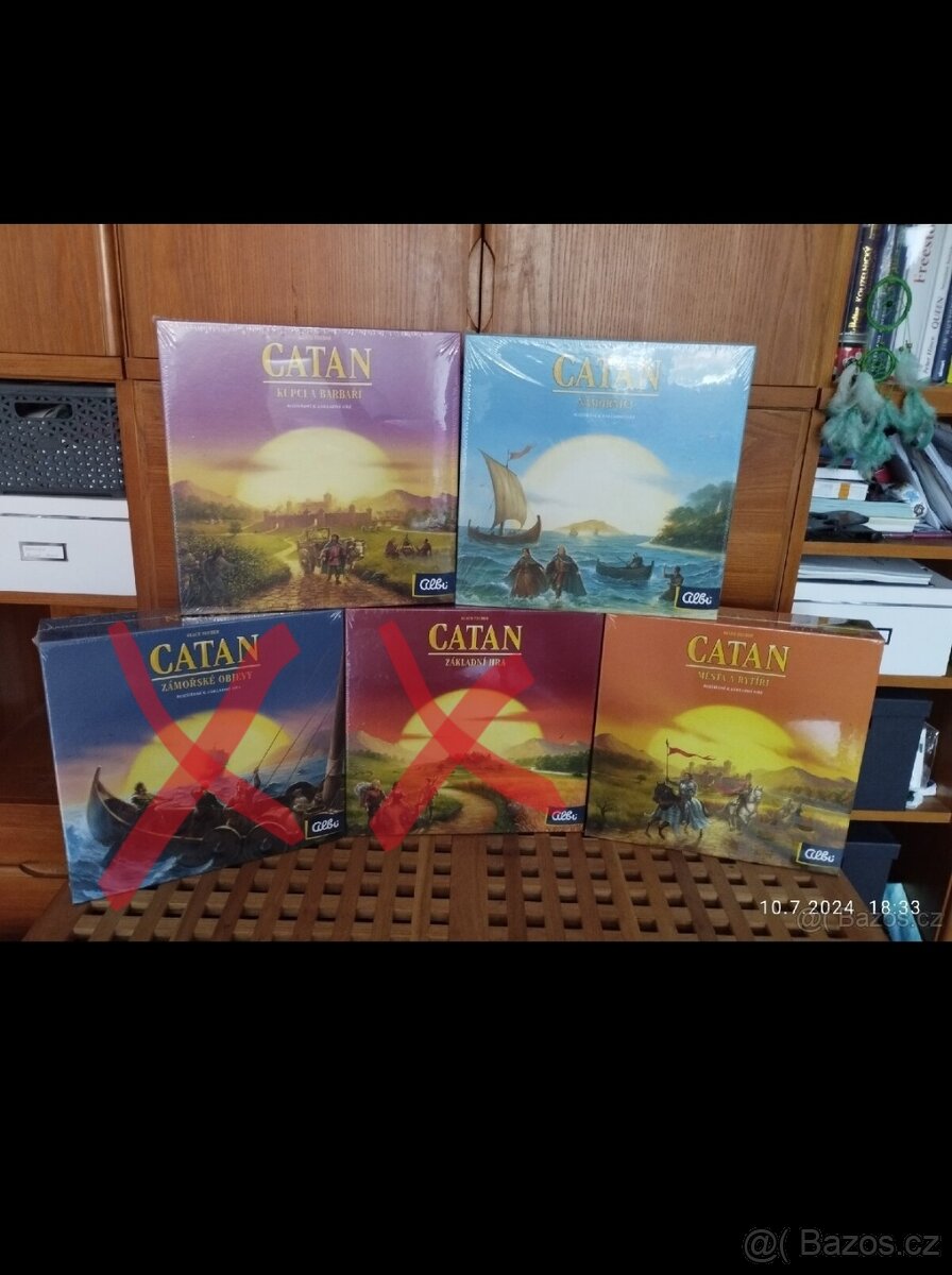 Osadníci z Katanu - 3 rozšíření / NOVÉ