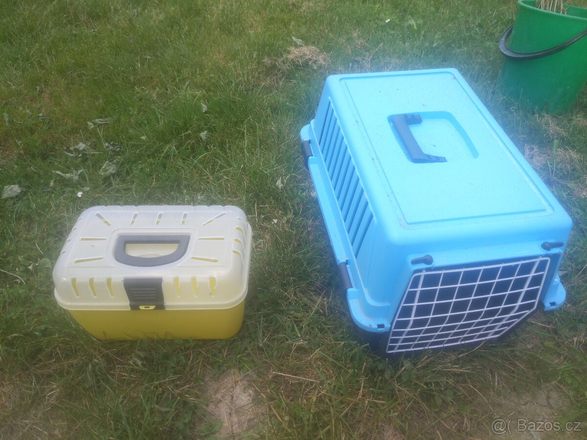 2x Přepravka na morče / králíka