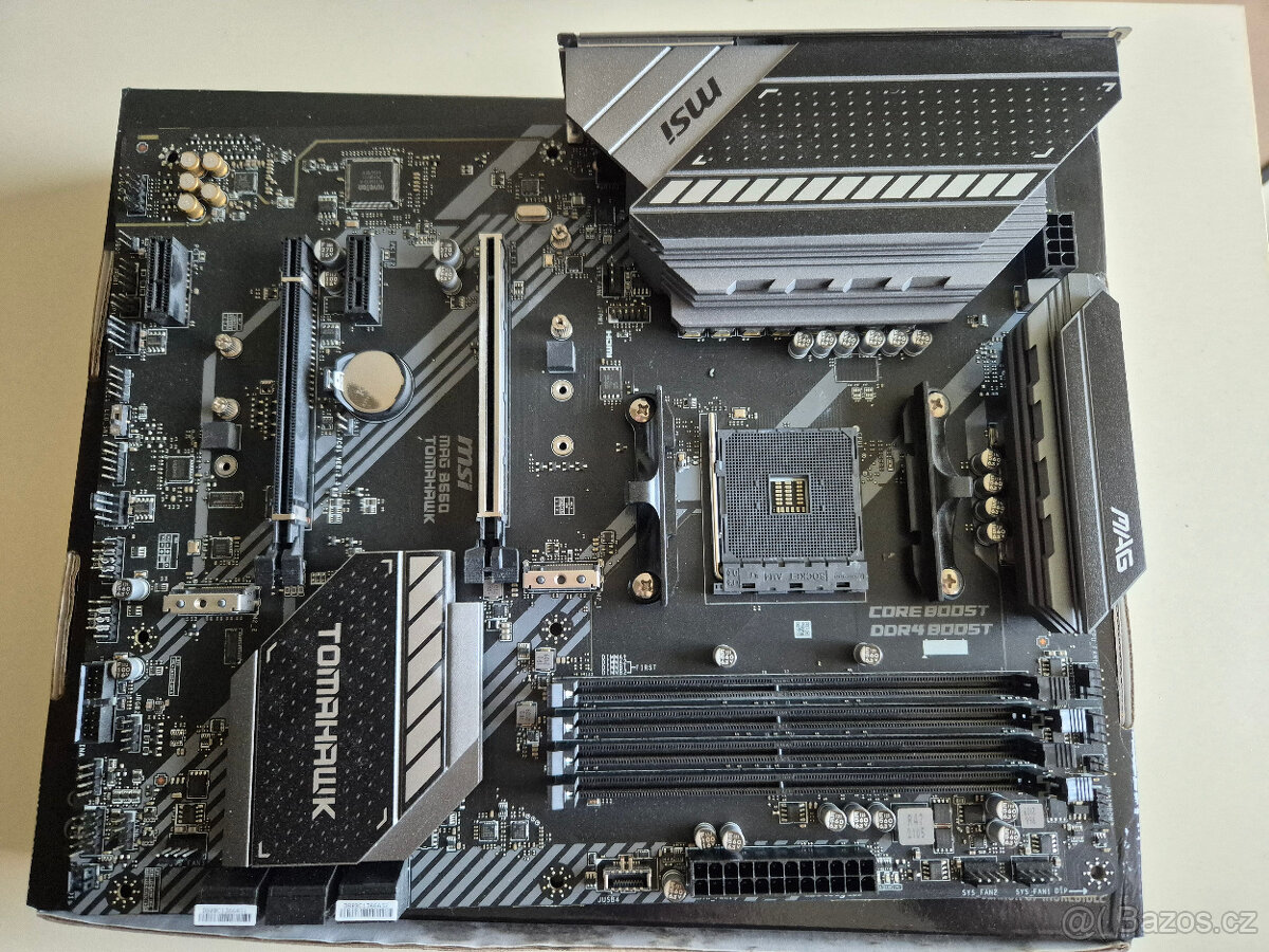 Prodám zákl. desku MSI MAG B550 TOMAHAWK  [REZERVOVÁNO]
