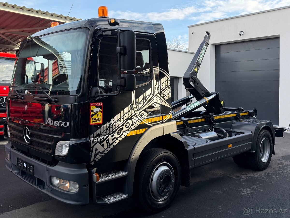 MERCEDES-BENZ ATEGO 1218 HÁKOVÝ NOSIČ KONTEJNERŮ