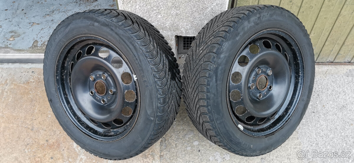 Kompletní kola R16 na VW Golf VII