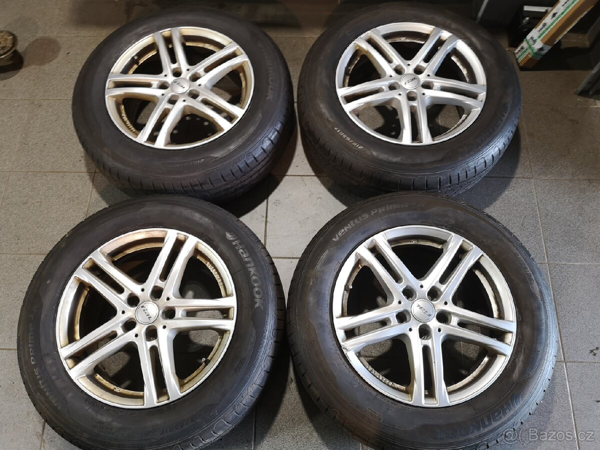 Vw Tiguan, Kodiaq alu 17 + letní 215/65/17.