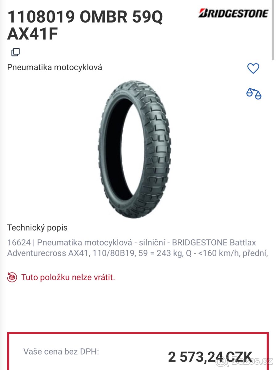Pneu na moto
