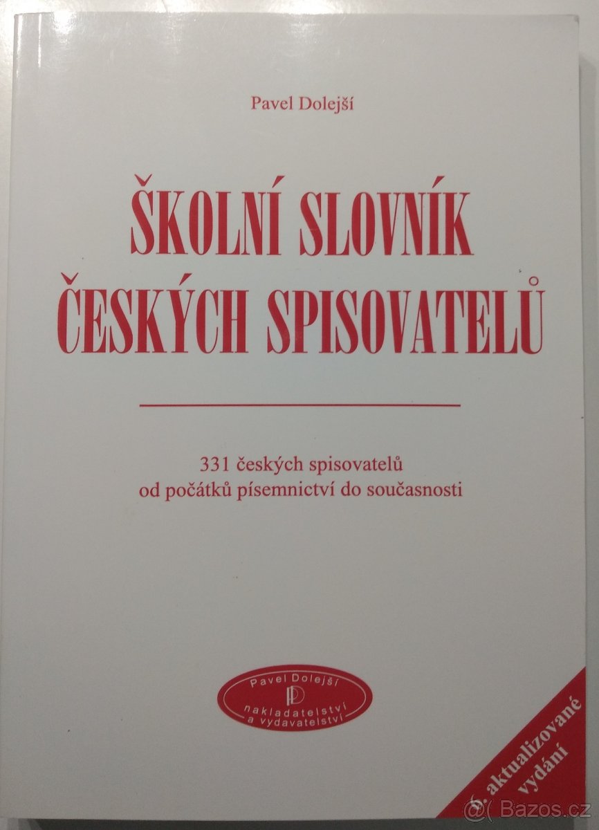 Školní slovník českých spisovatelů - 6. vydání