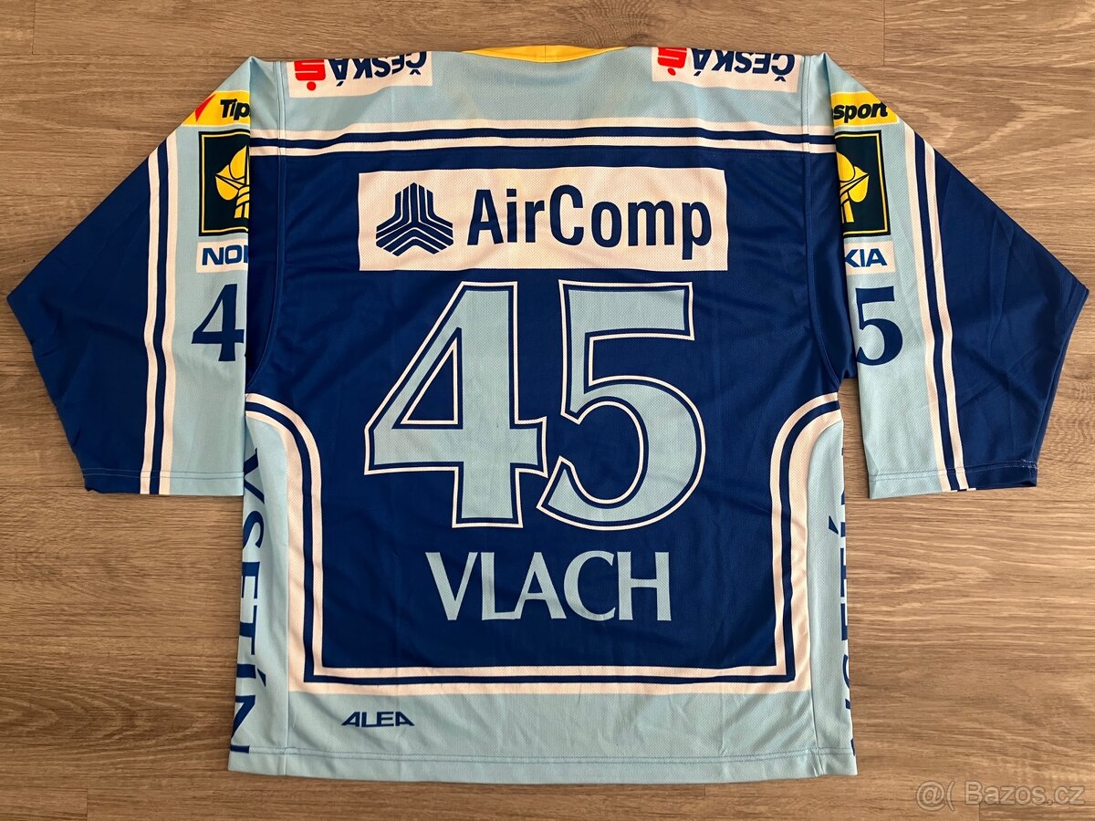 Hokejový fan dres HC Vsetin Rostislava Vlacha - výměna